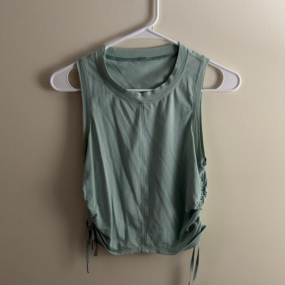 Lu Lu Lemon Green Sleeveless Top